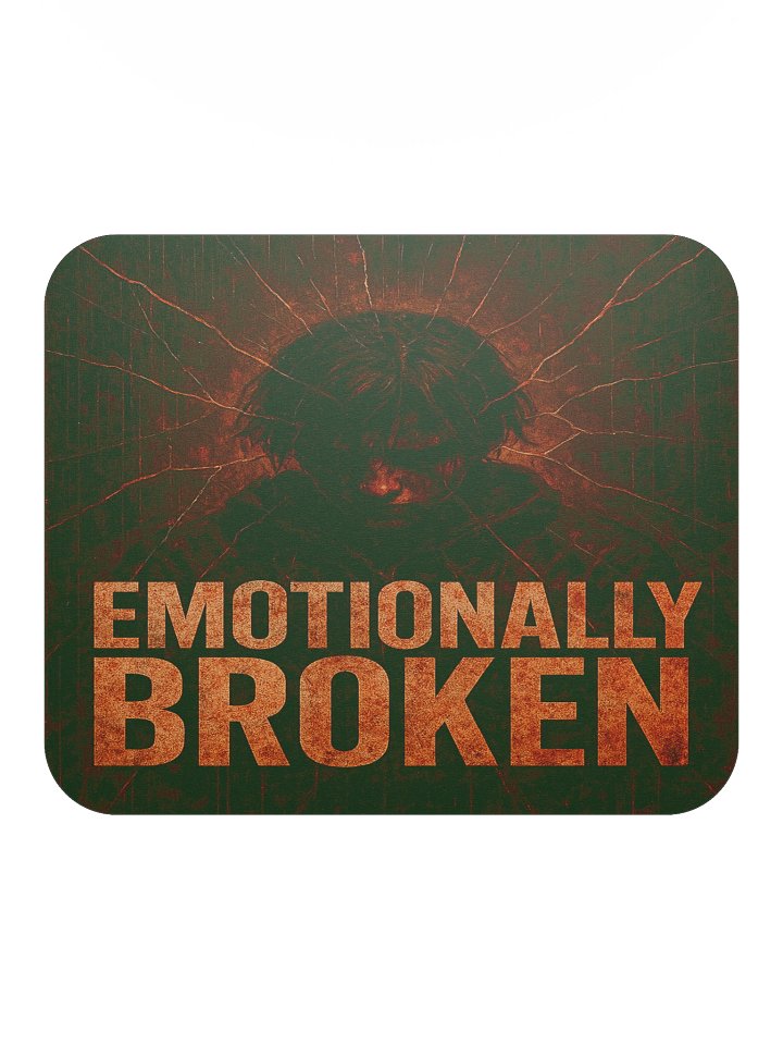 Emotionally Broken Mouse Pad product image (2)