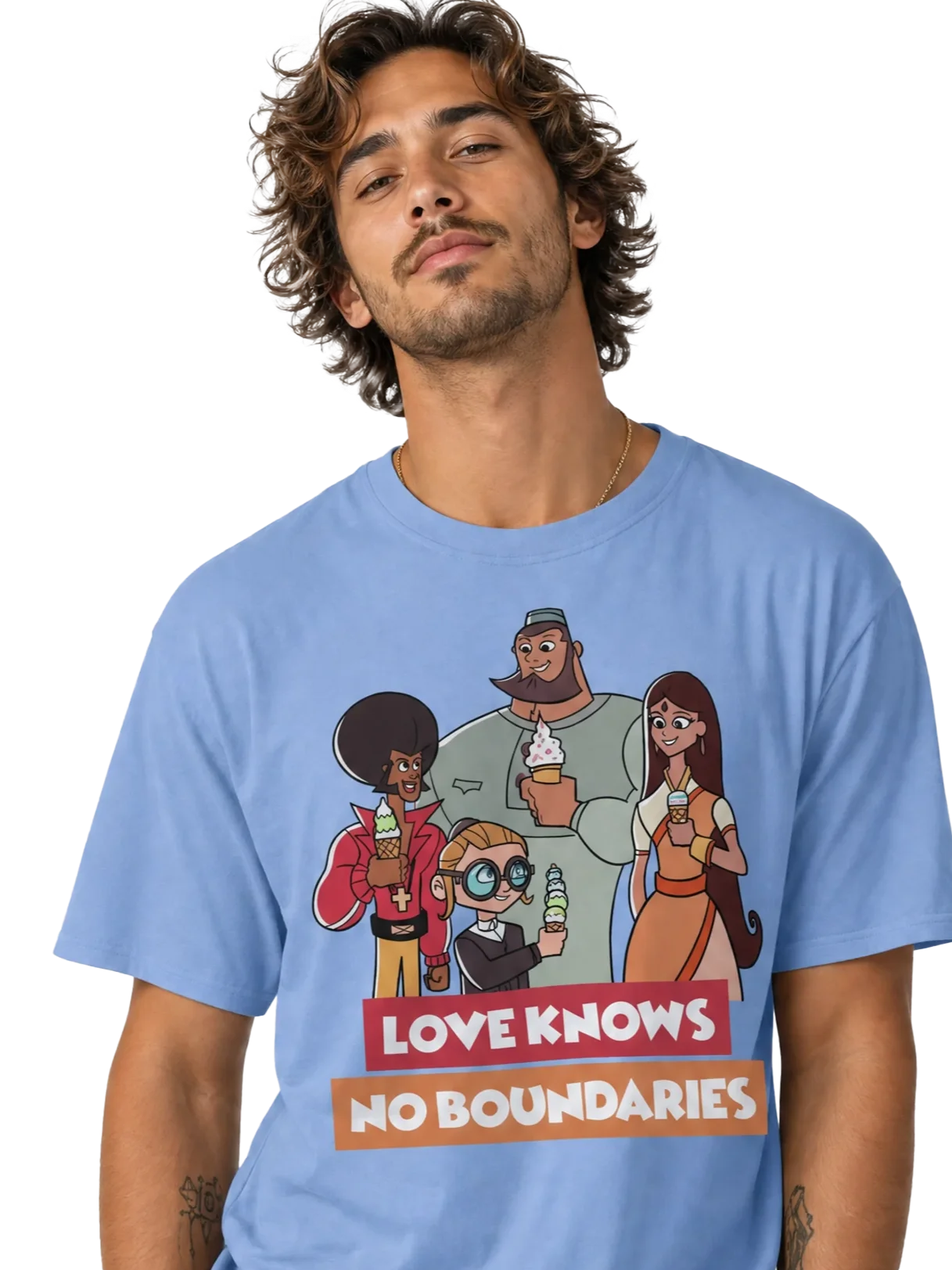 Love Knows No Boundaries | God's Gang Tee product image (2)