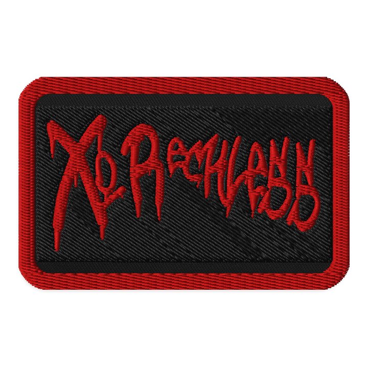 Xo Reckless - Logo Embroidered Patch product image (1)