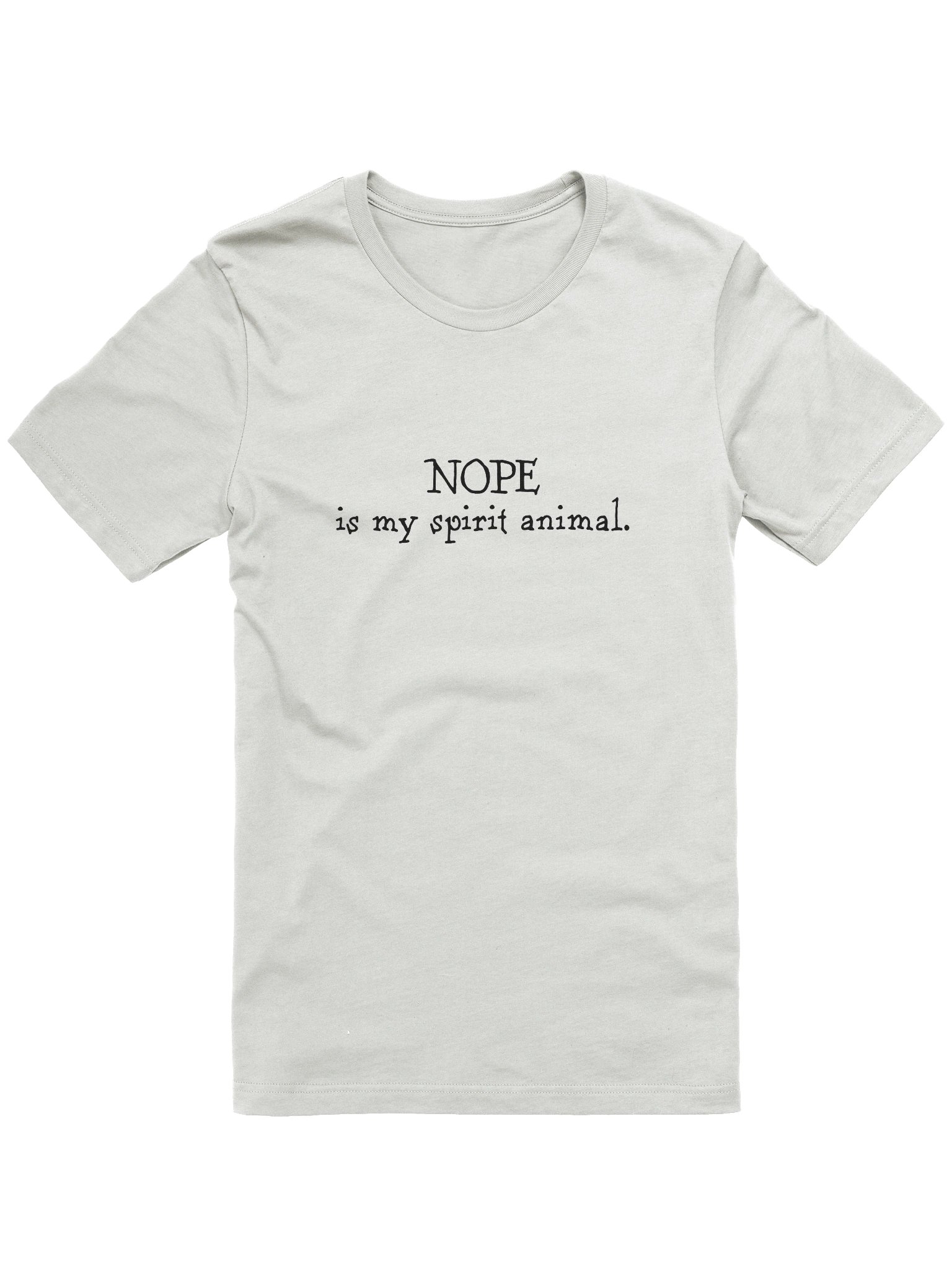 Nope Tee - light product image (1)