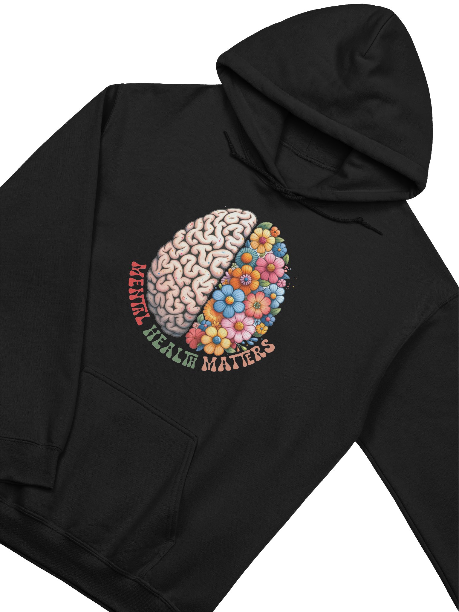 Mental Health Matters – Visual Reminder of Inner Care Mental Health Awareness Hoodie product image (2)