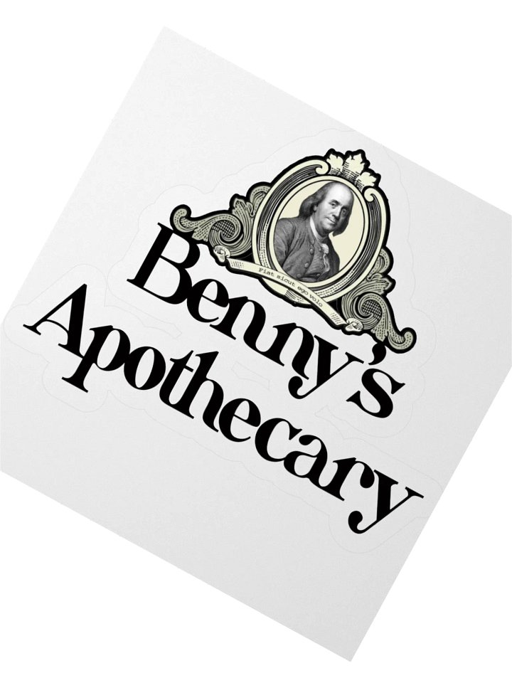 Benny's Apothecary Kiss Cut Sticker product image (4)