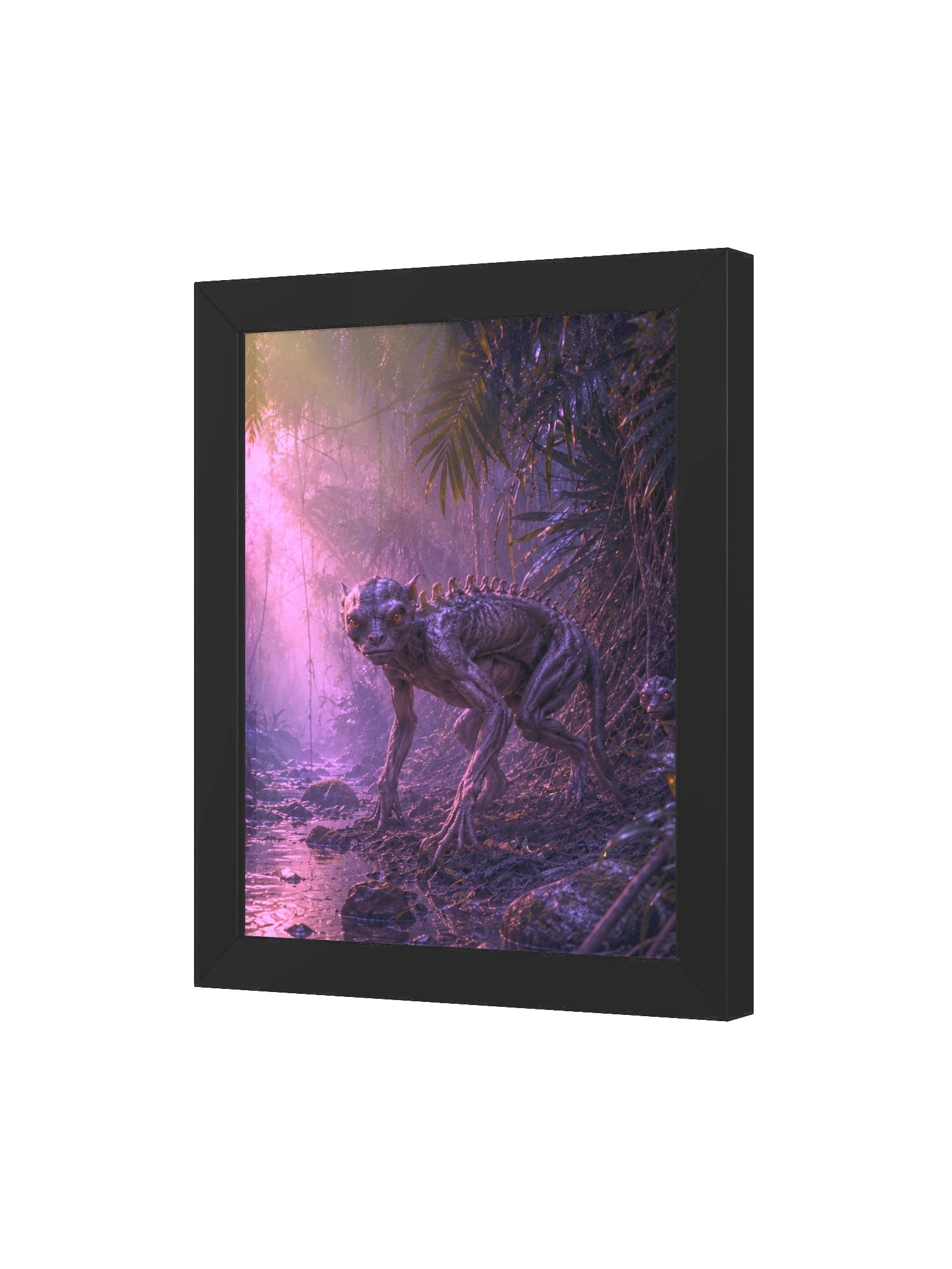 THE CHUPACABRA FRAMED PRINT product image (3)