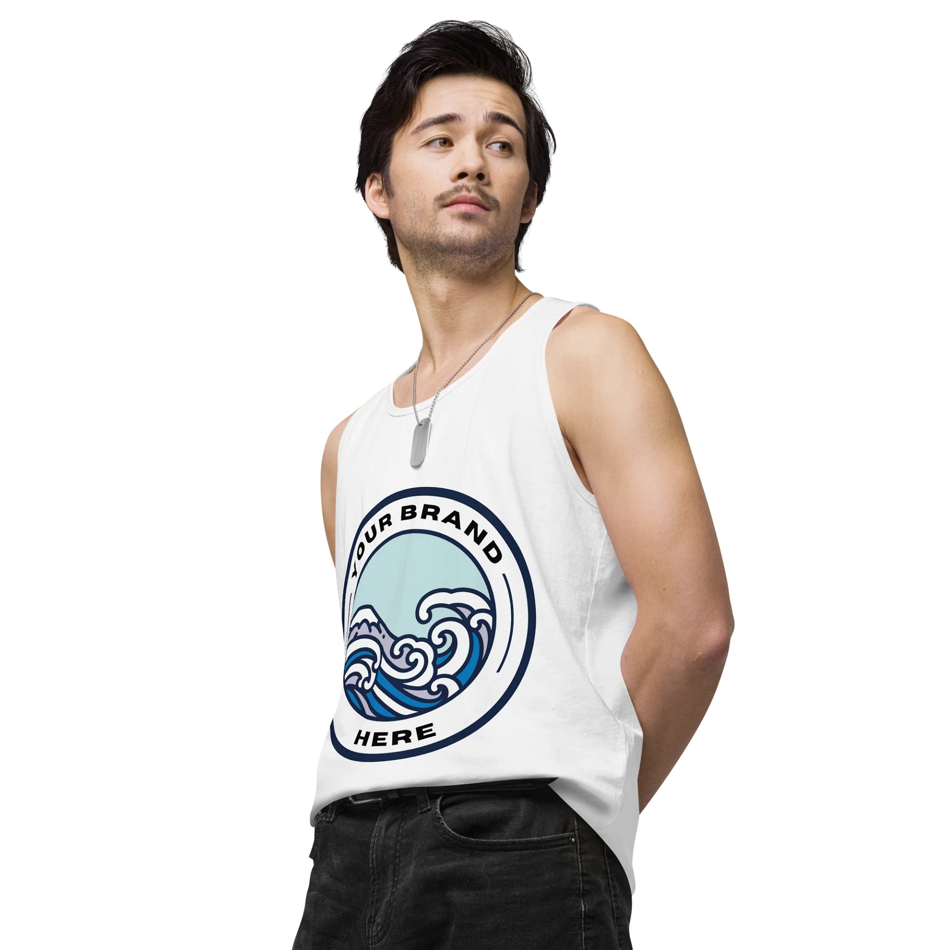 Your Brand Here Tank product image (4)