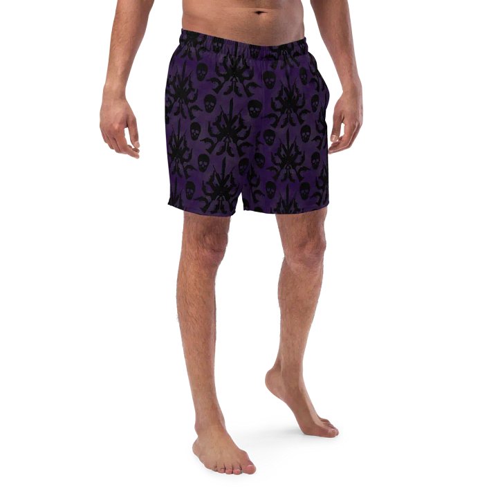 Gothic 2A Swim Trunks - Purple product image (1)