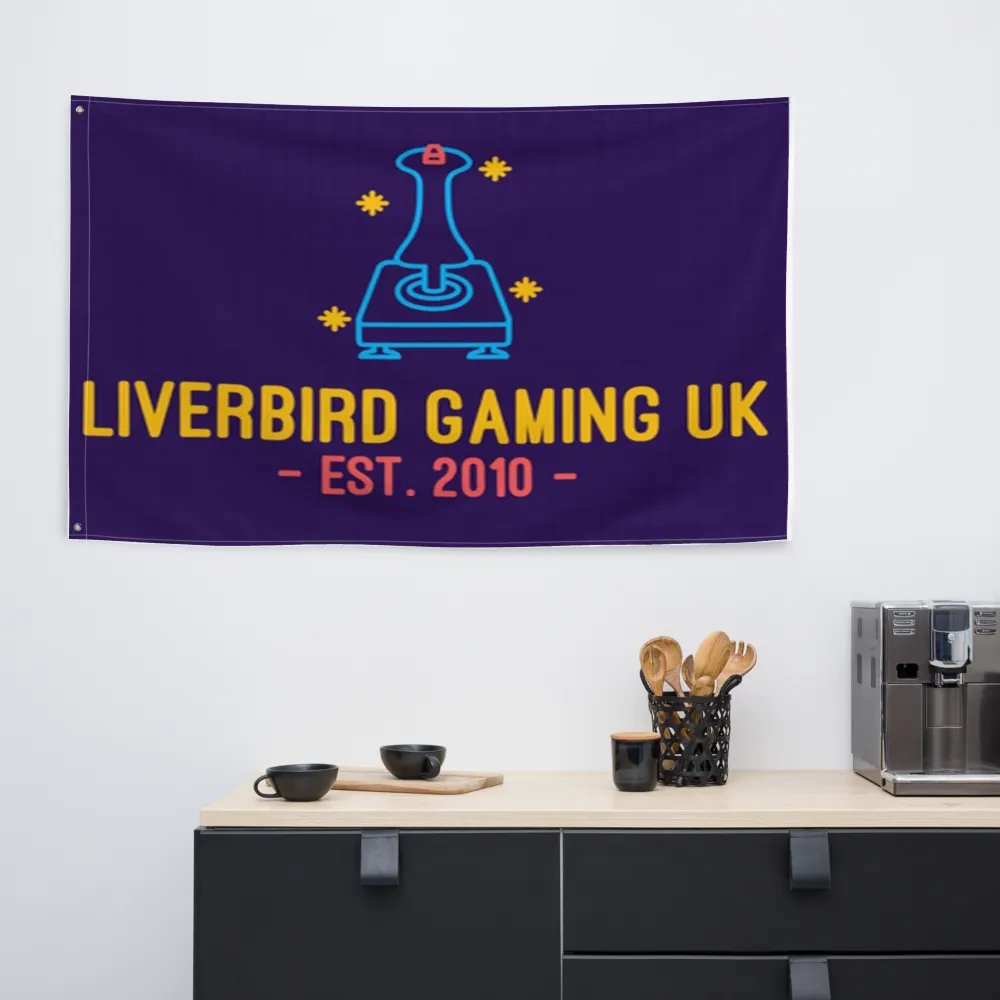 Liverbird Emblem All-Over Flag product image (6)