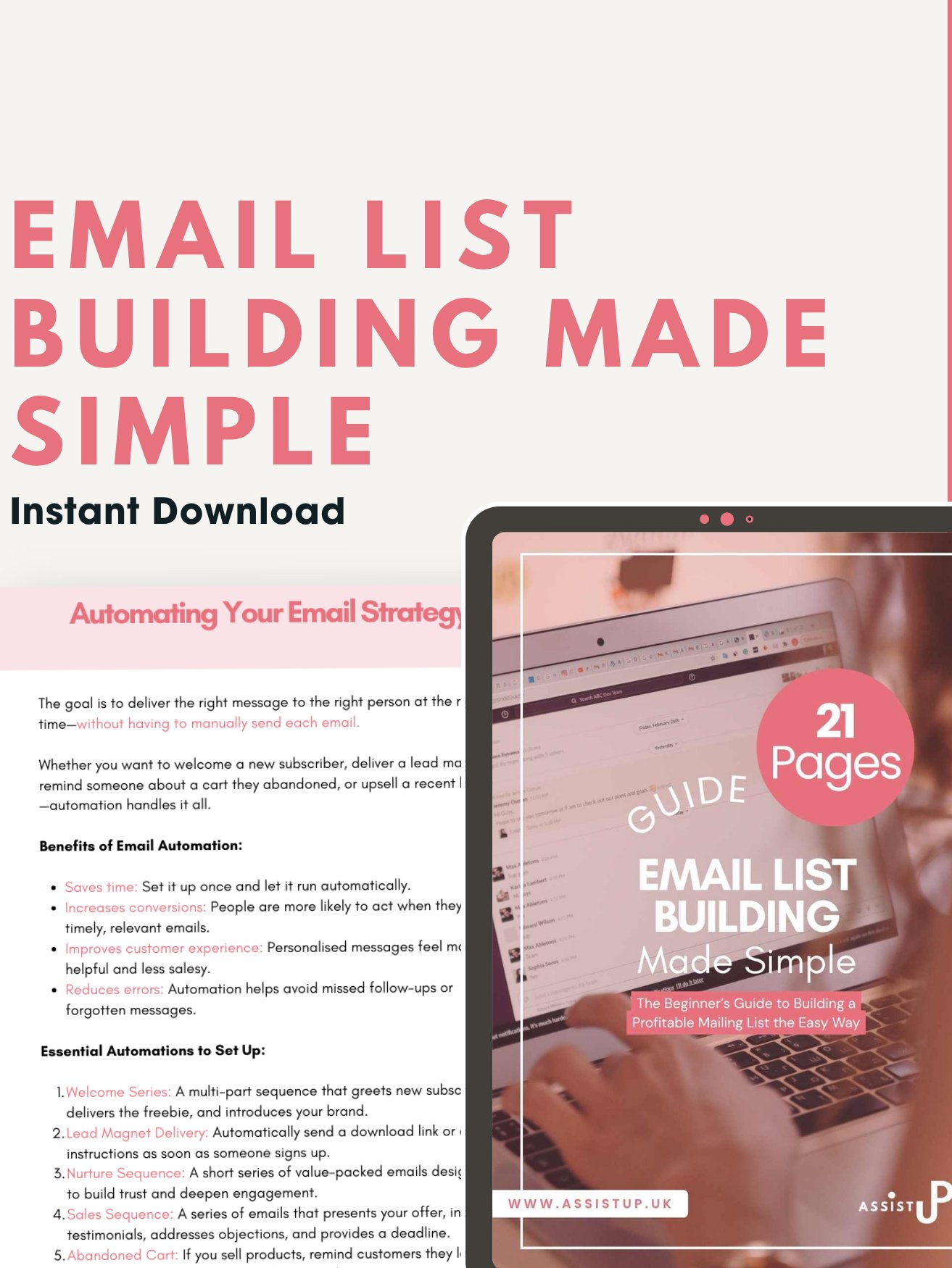 Email List Building made simple product image (2)
