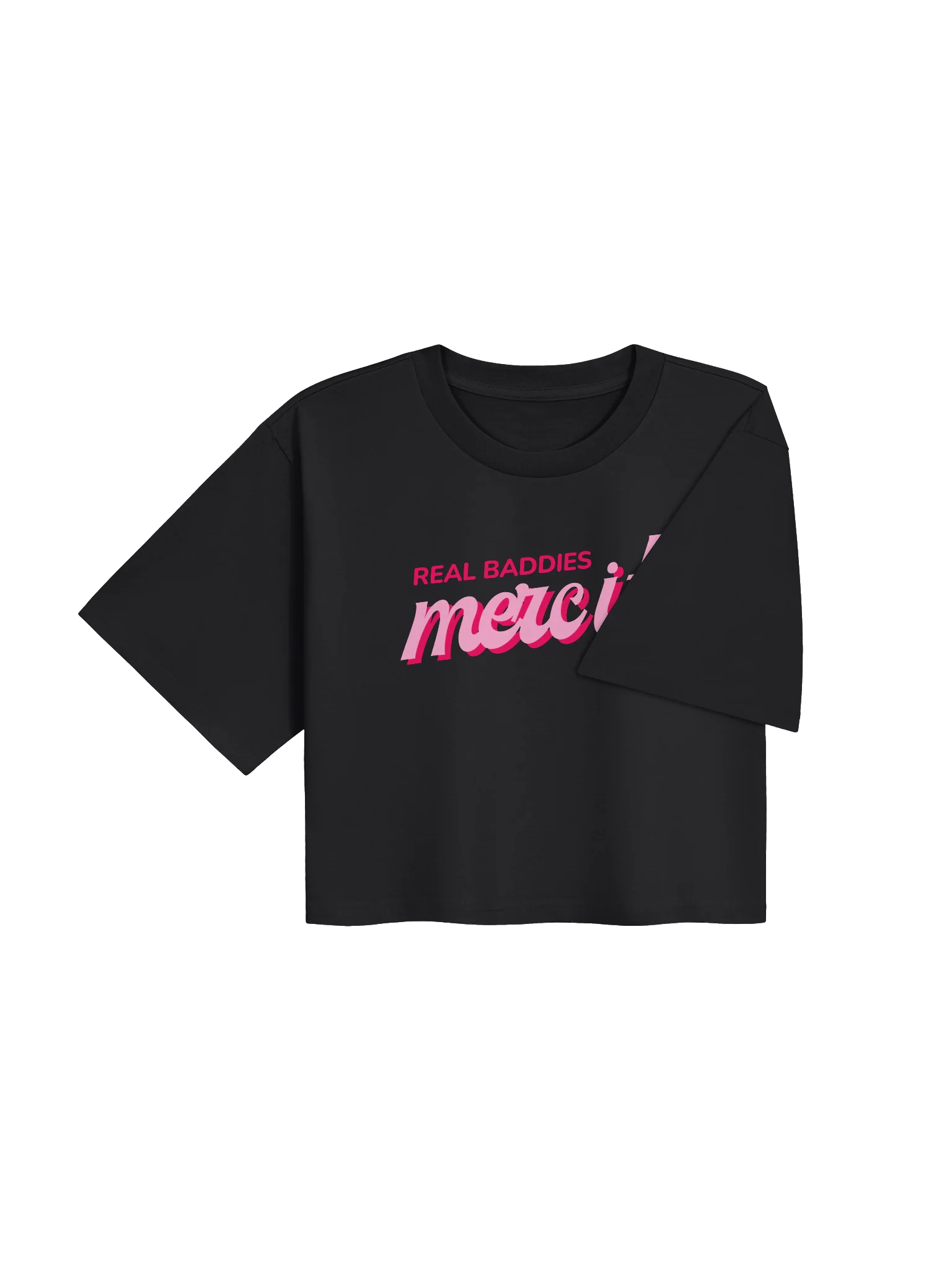 REAL BADDIES MERC IT CROP TEE product image (4)