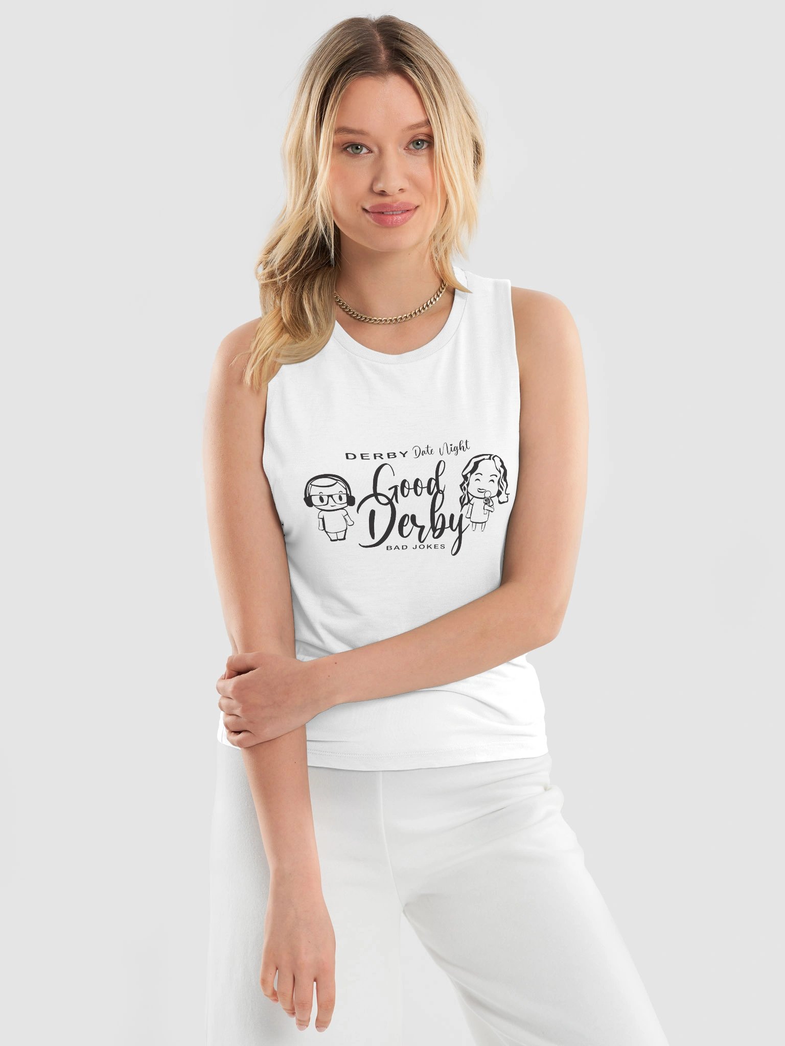 New DDN Logo Tank (Black Text) product image (3)