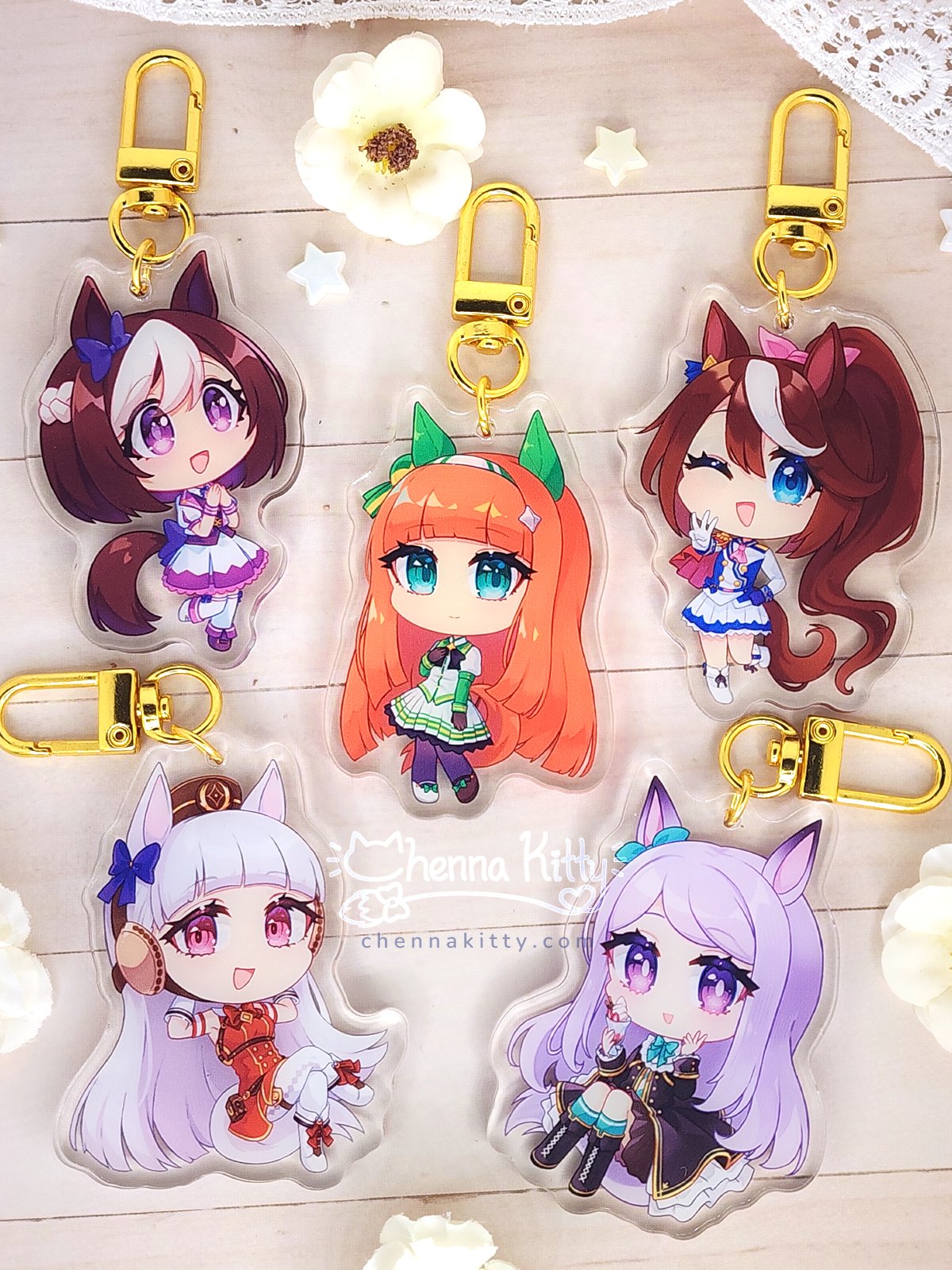 Umamusume Charm and Pin Bundle product image (2)