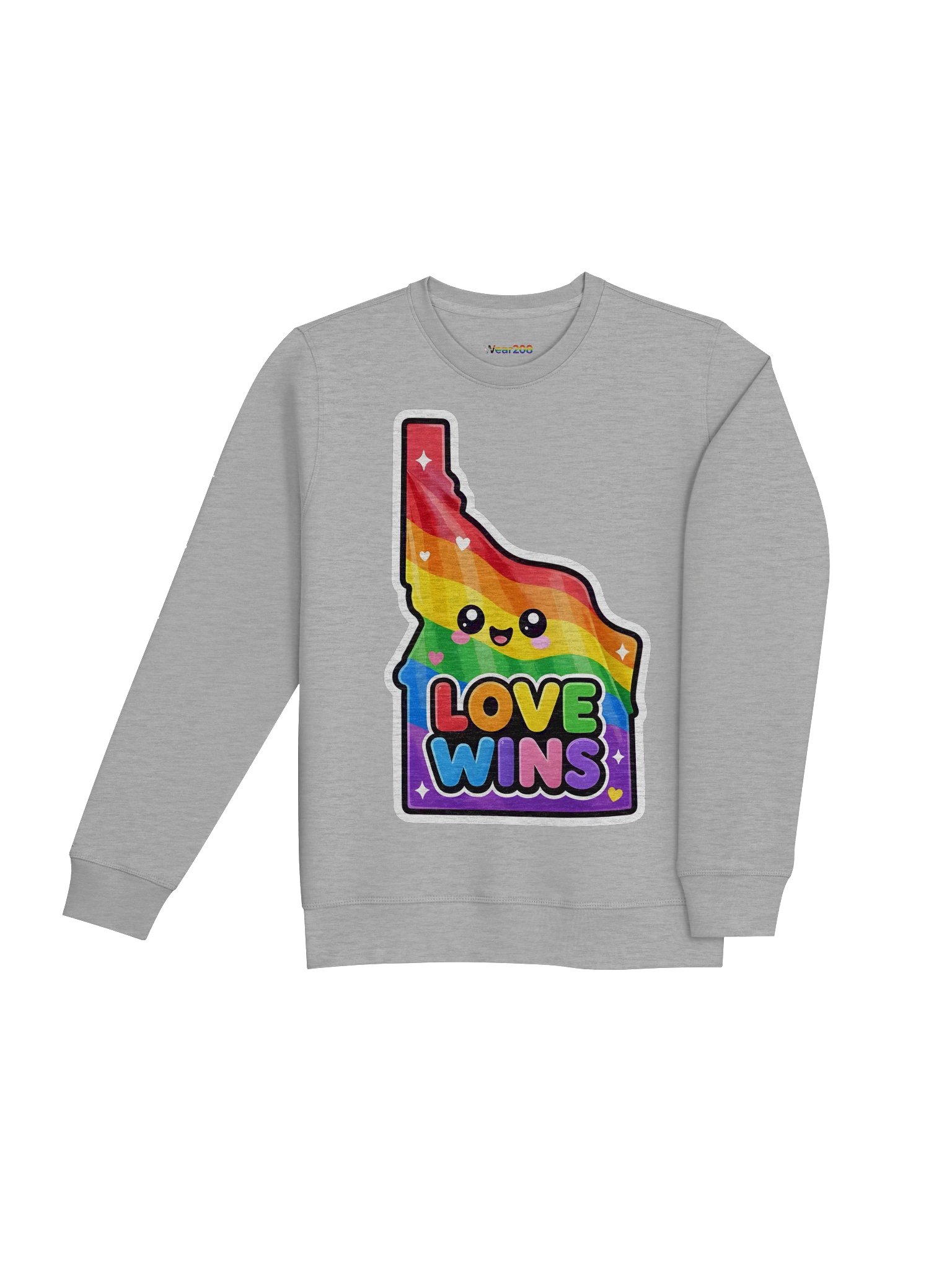 LOVE WINS Kawaii Rainbow Sweatshirt product image (28)