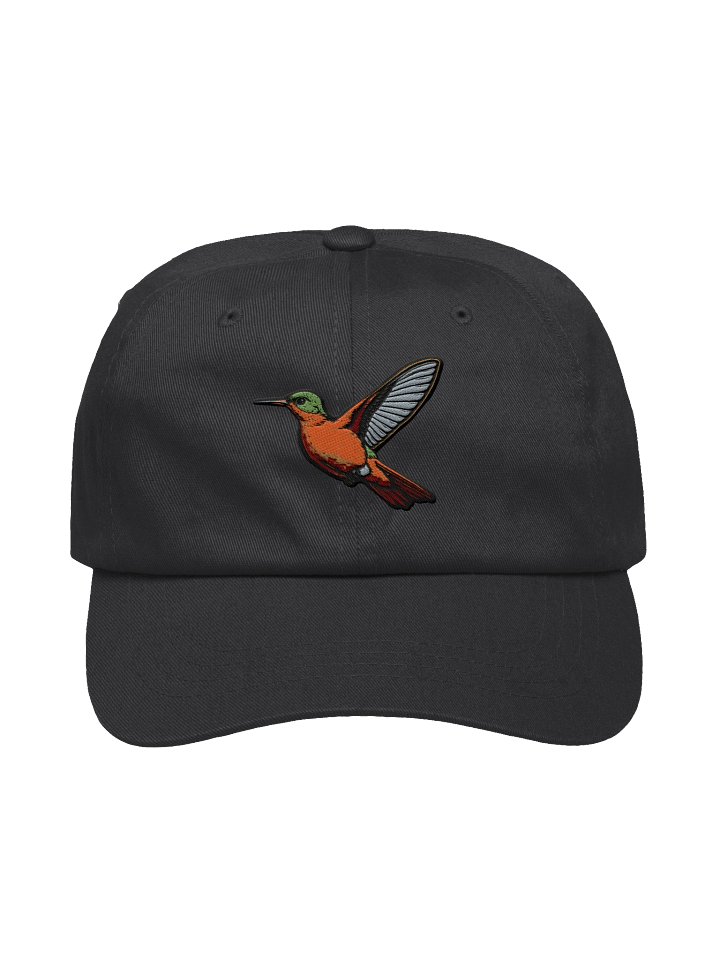 Cinnamon Hummingbird Embroidered Hat | Hummingbird Dad Cap | Bird Lover Gift product image (4)