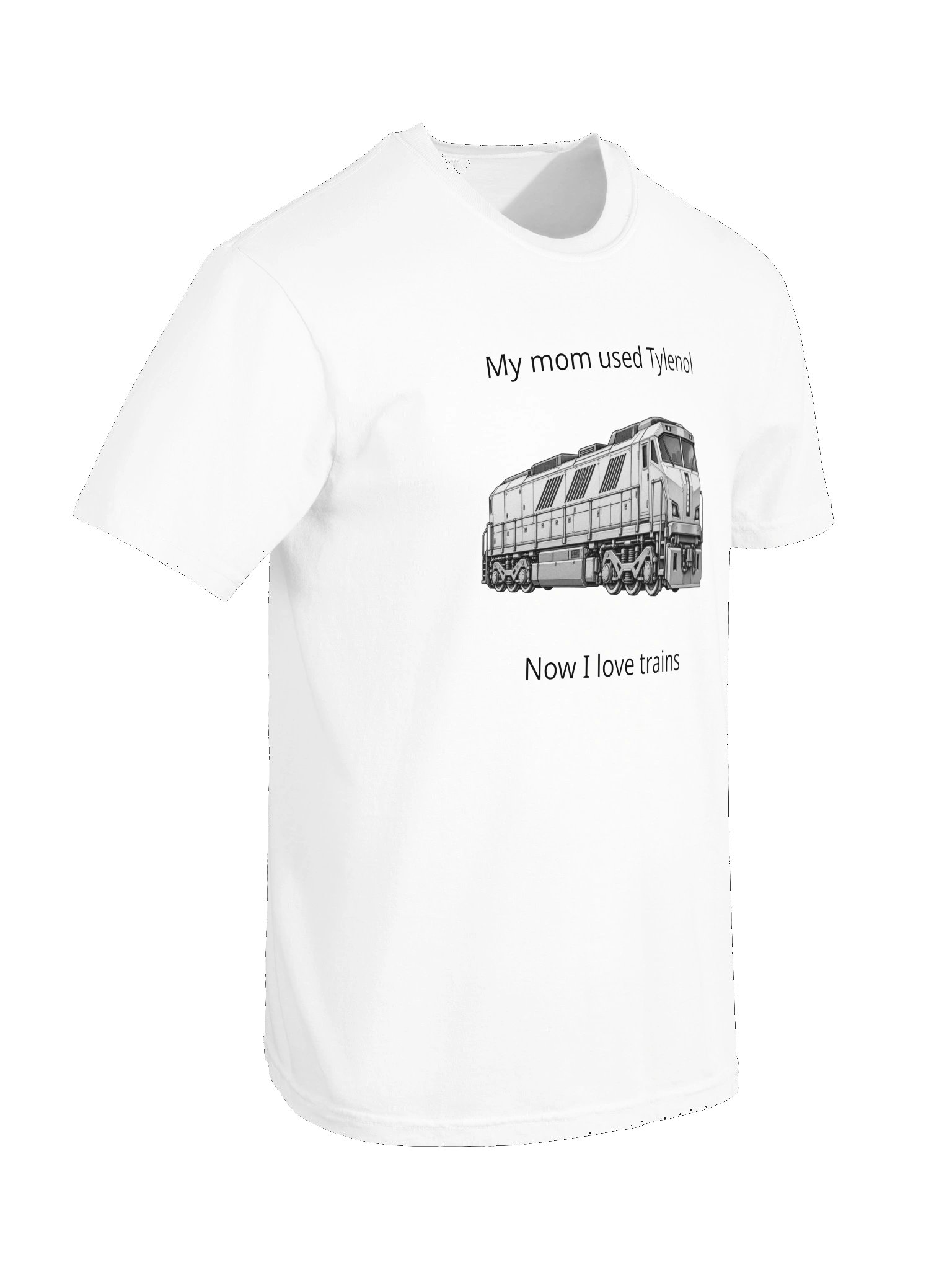 Adult Diesel Locomotive T-Shirt product image (172)