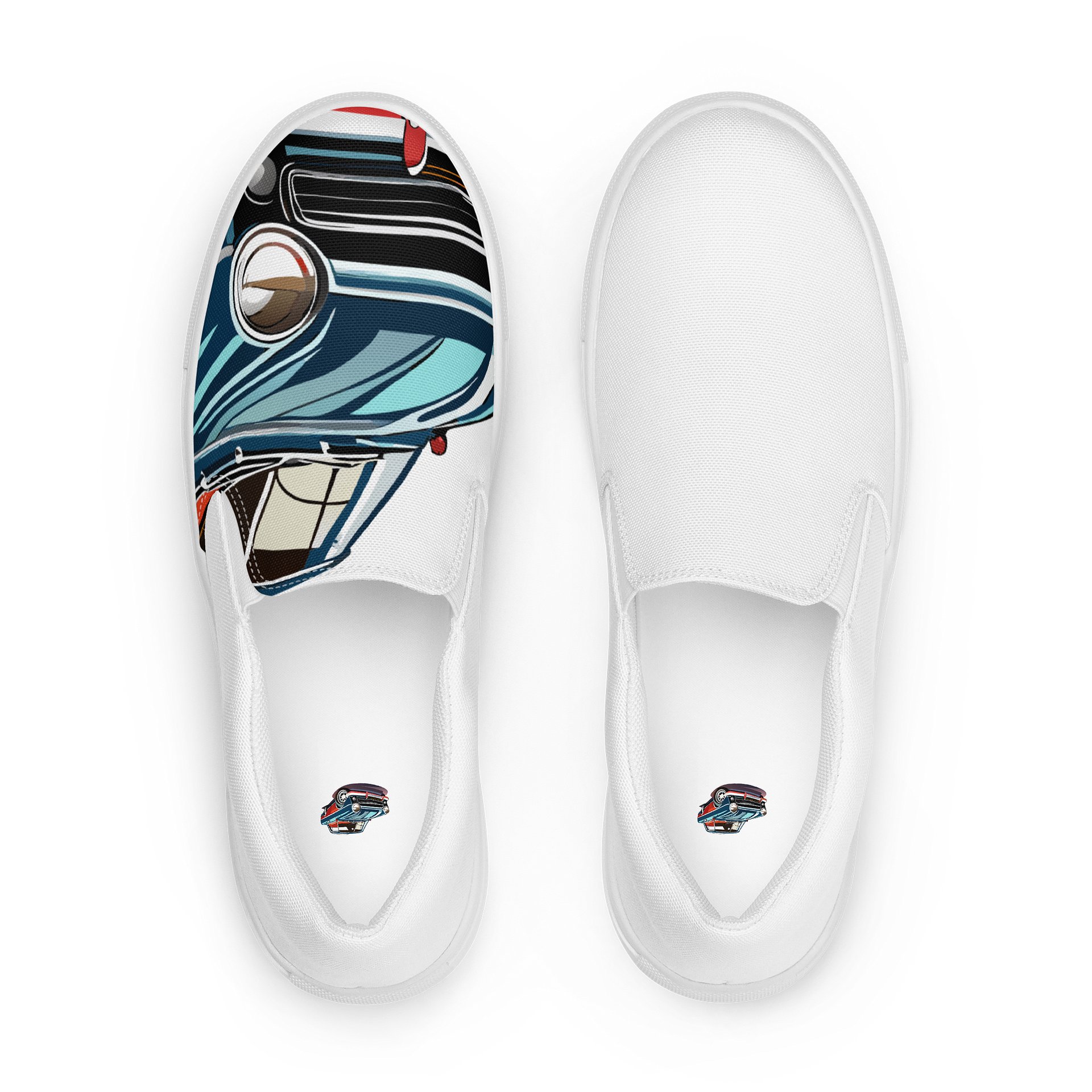 White Men Slip-On Shoes product image (1)