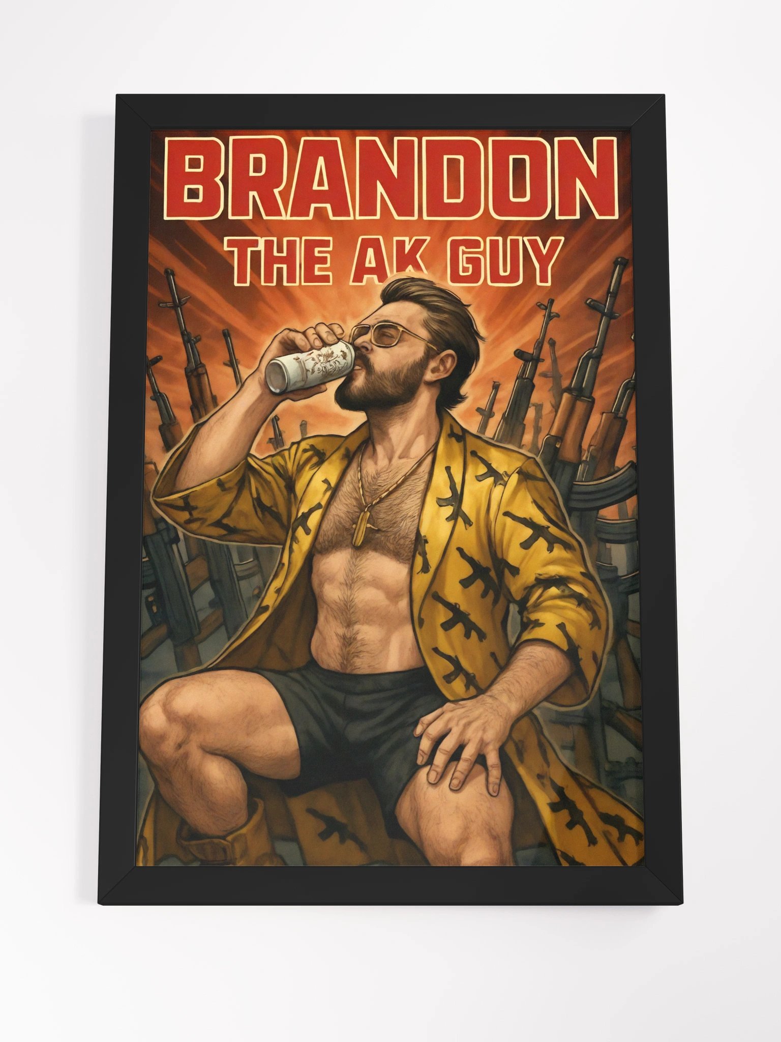 Brandon The AK Guy Framed Poster product image (4)