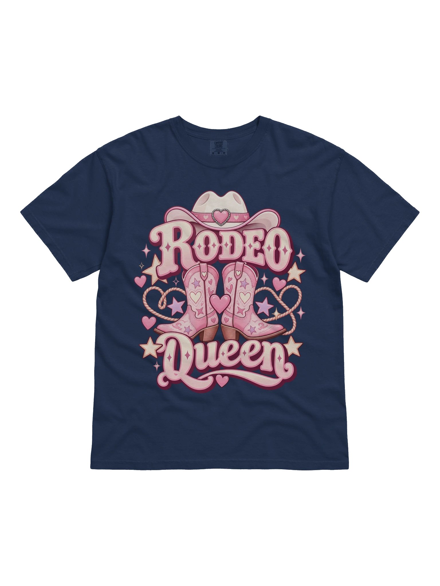 Retro Pink Rodeo Queen Shirt, Vintage Western Cowgirl Boots T-Shirt, Country Music Concert Tee, Howdy Southern Aesthetic Apparel product image (8)