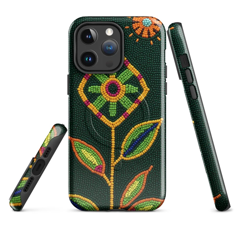Floral Faux-Beadwork iPhone® Case product image (4)