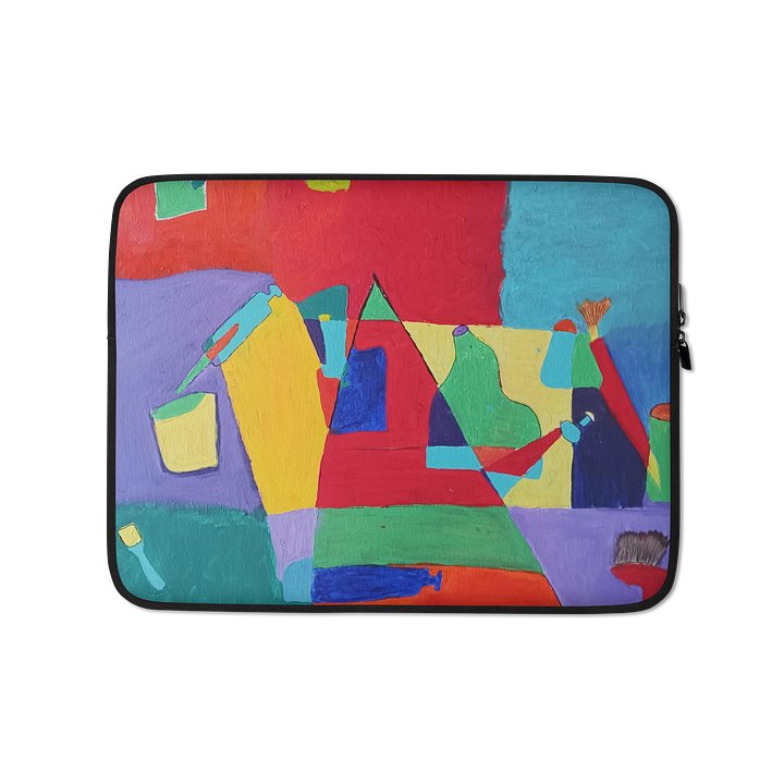 Malutensilien abstrakt Laptoptasche product image (1)