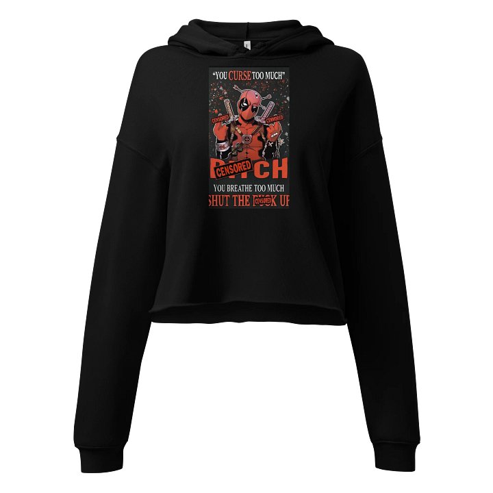 Rebellious Renegade Crop Hoodie product image (1)