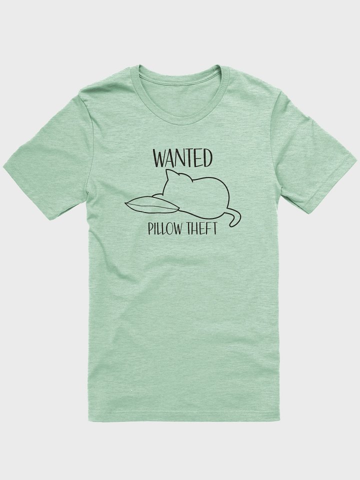 Wanted (Pillow Theft - Black Print) - Unisex Adult Super Soft Lightweight T-shirt product image (1)