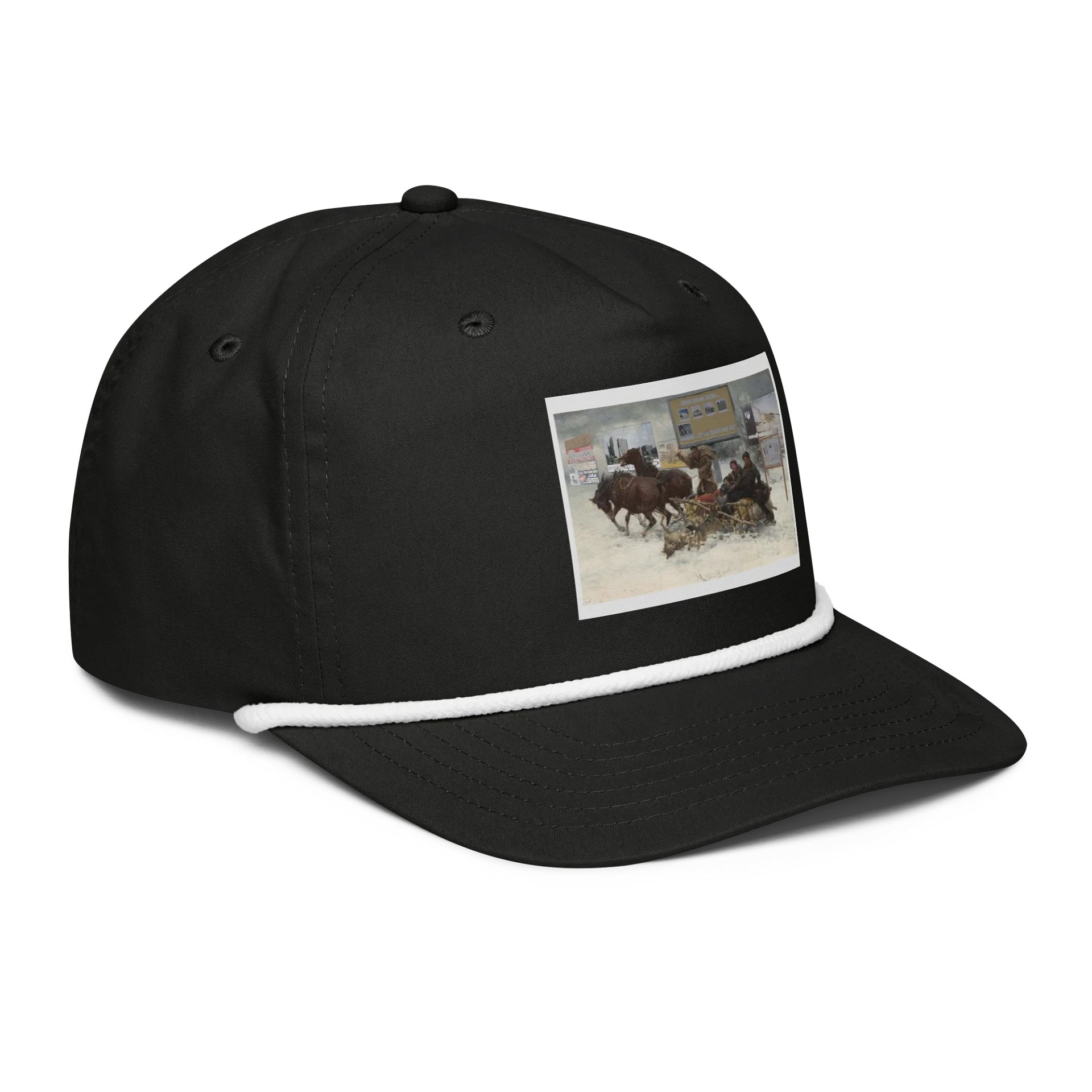 Winter Wonderland Golf Rope Cap product image (4)