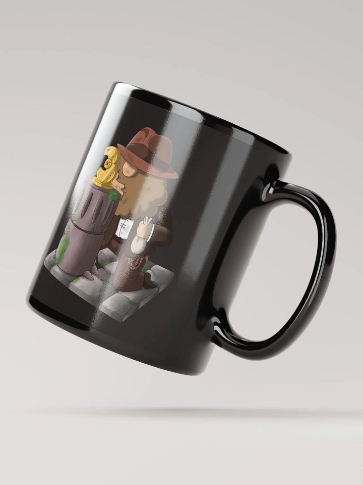3 éves jubileumi mintával ellátott fekete bögre! product image (4)