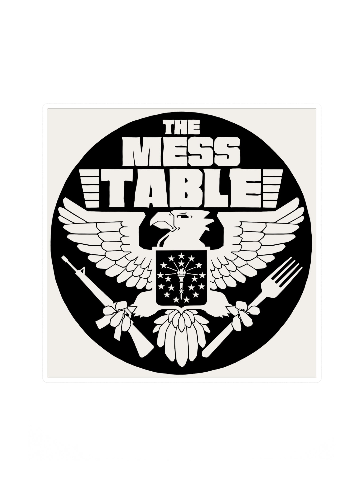 Sticker White TMT Logo product image (3)