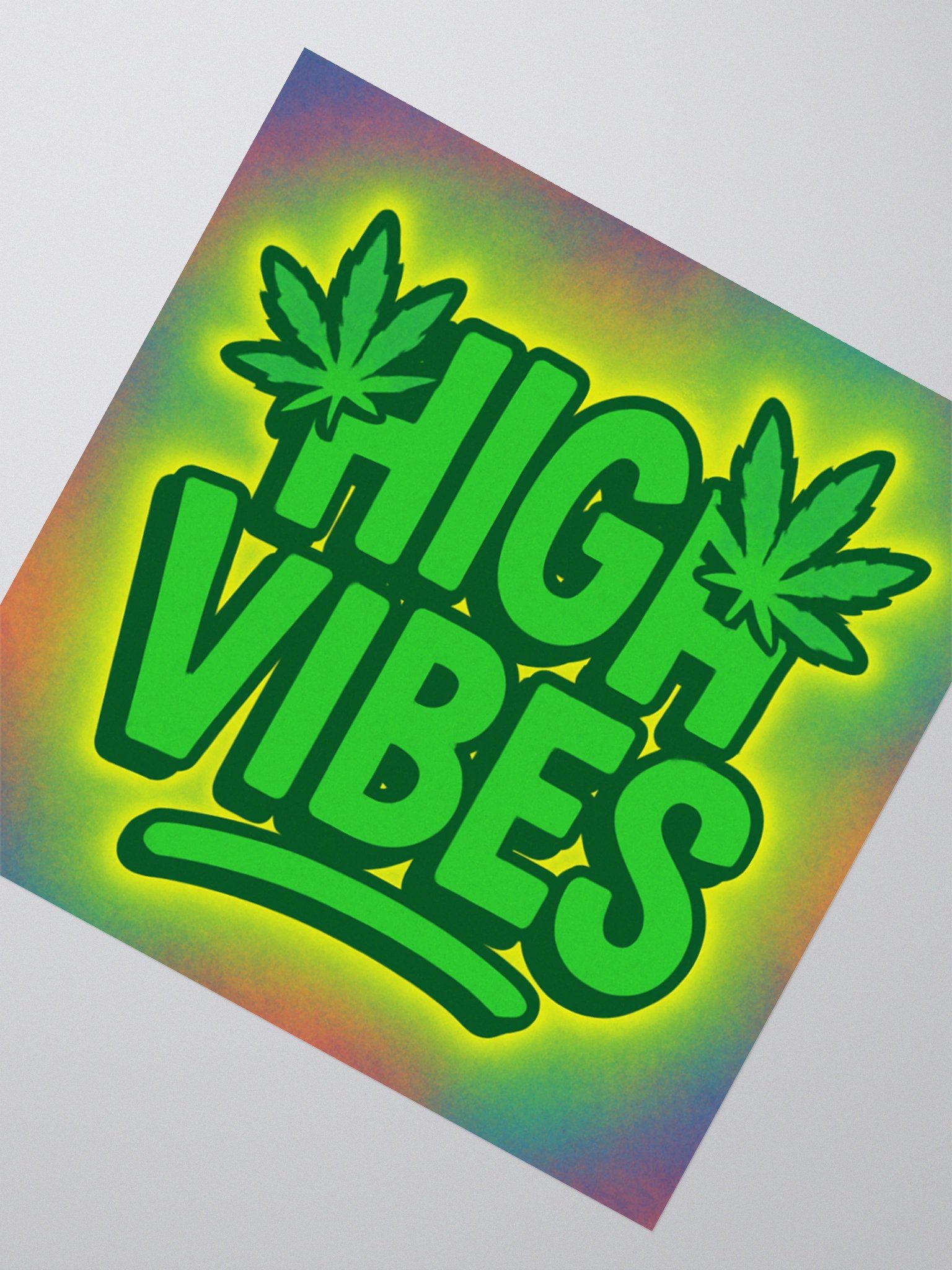 HIGH VIBES STICKER product image (3)