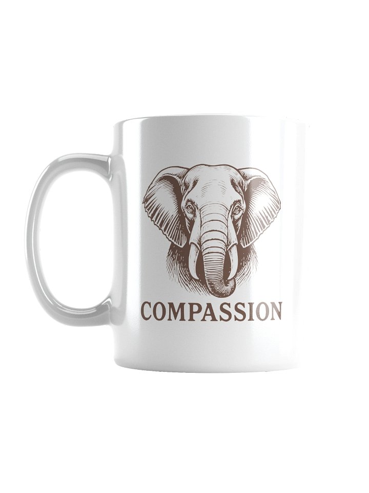 Compassion Elephant Ceramic Mug product image (1)