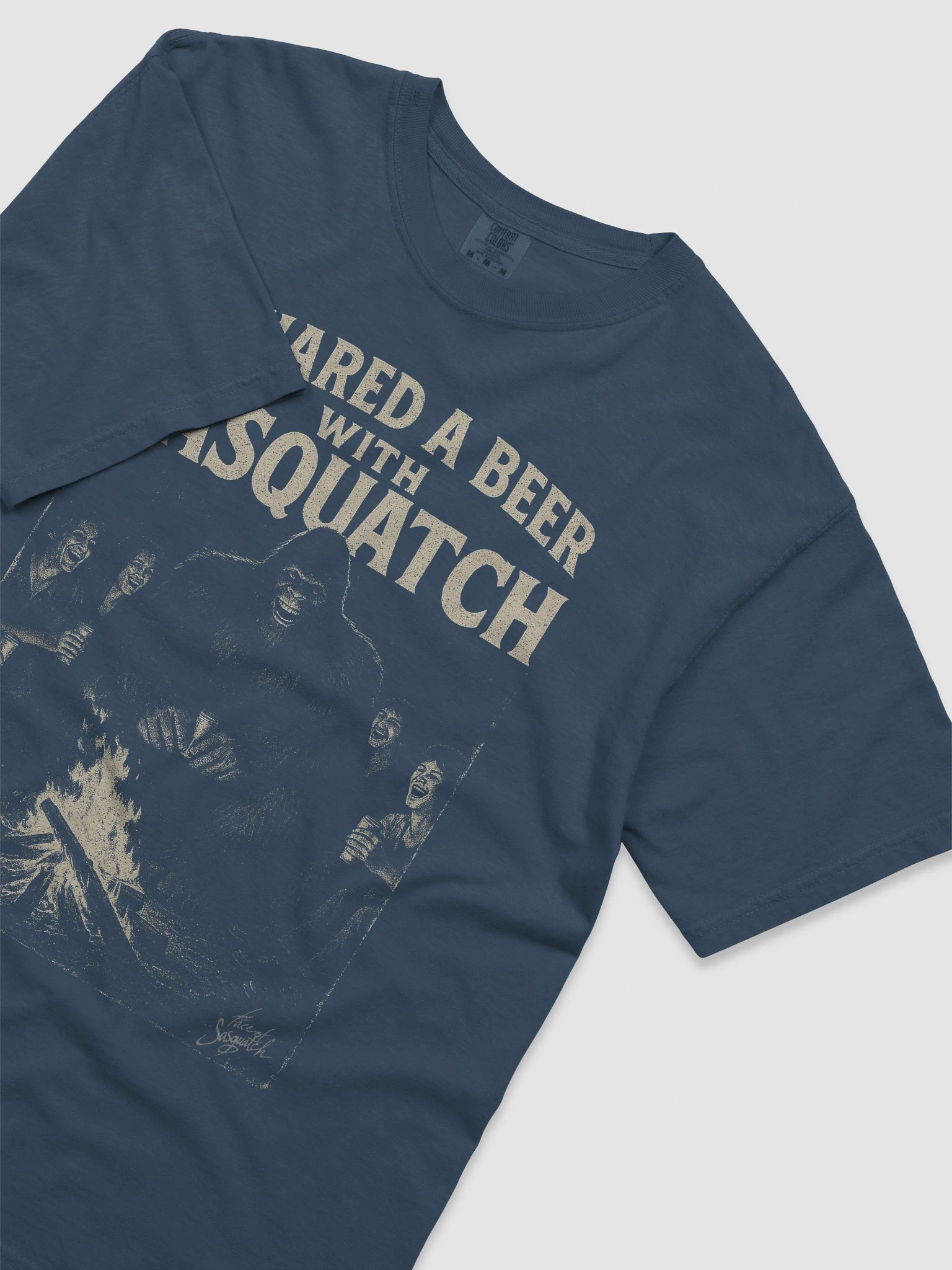 I Shared a Beer with Sasquatch (Campfire T-Shirt II) product image (26)
