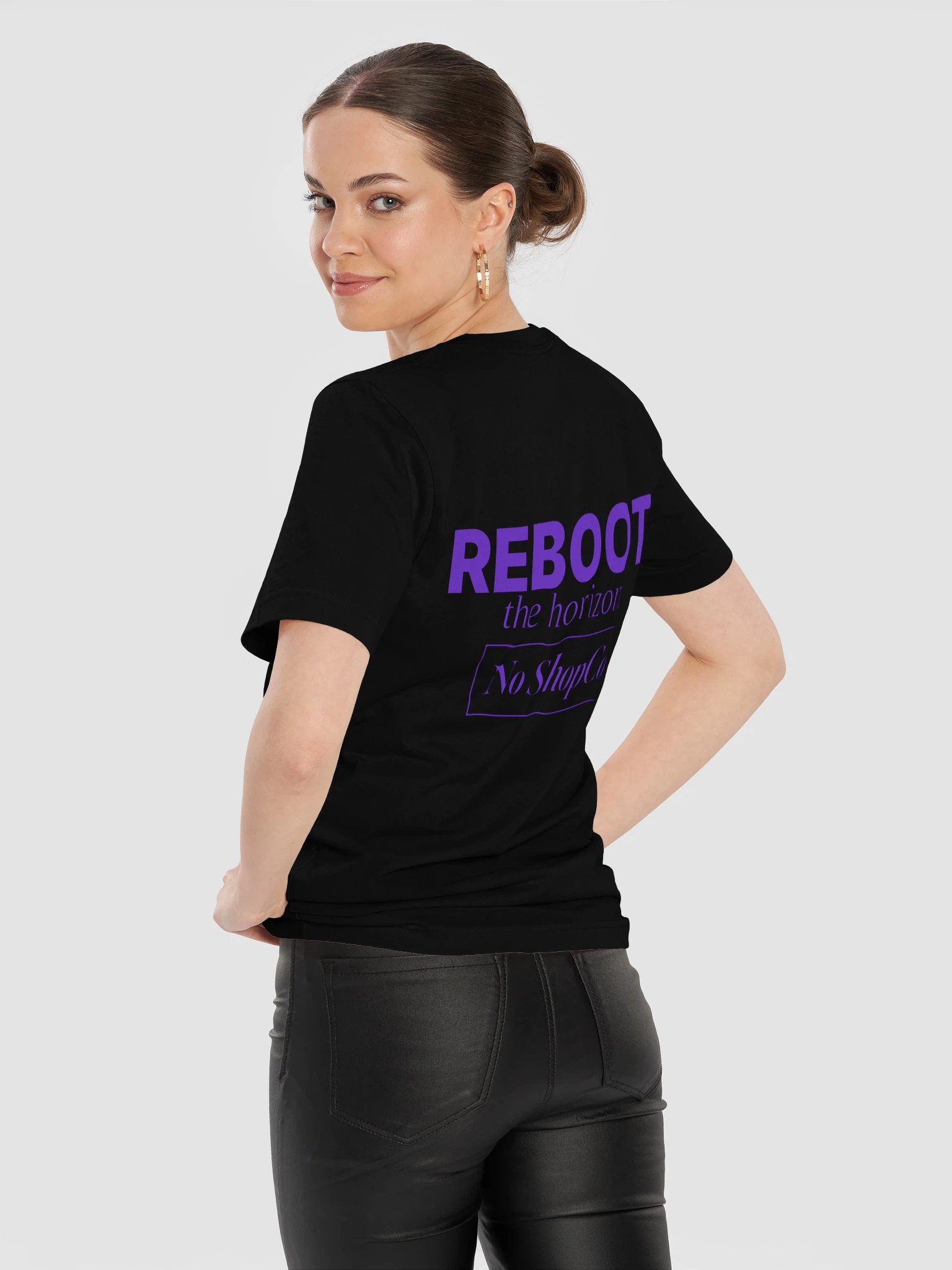 No Reboot the Horizon Purple Unisex Tee product image (34)