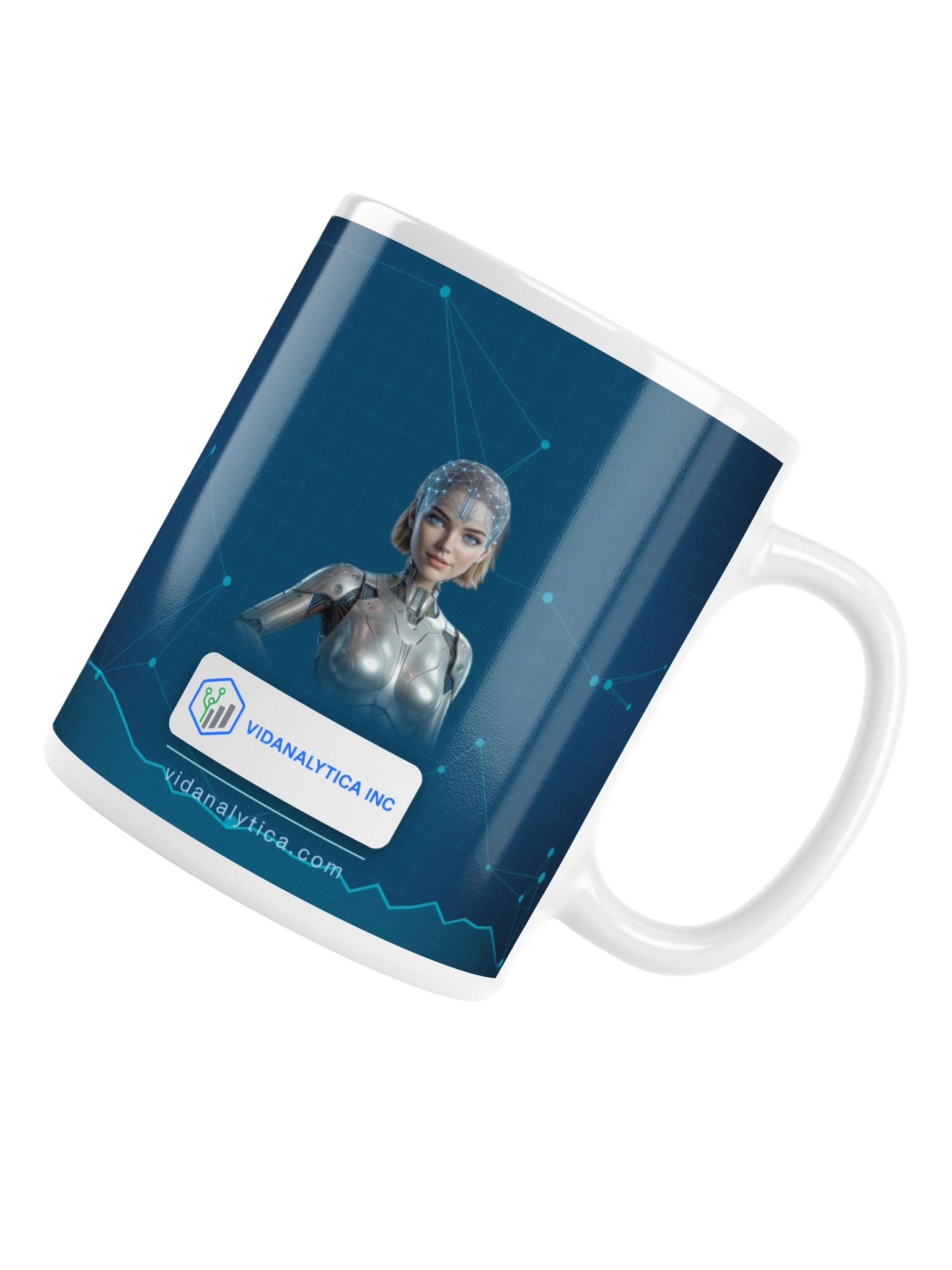 VIDANALYTICA INC Mug - Navy Avatar product image (16)