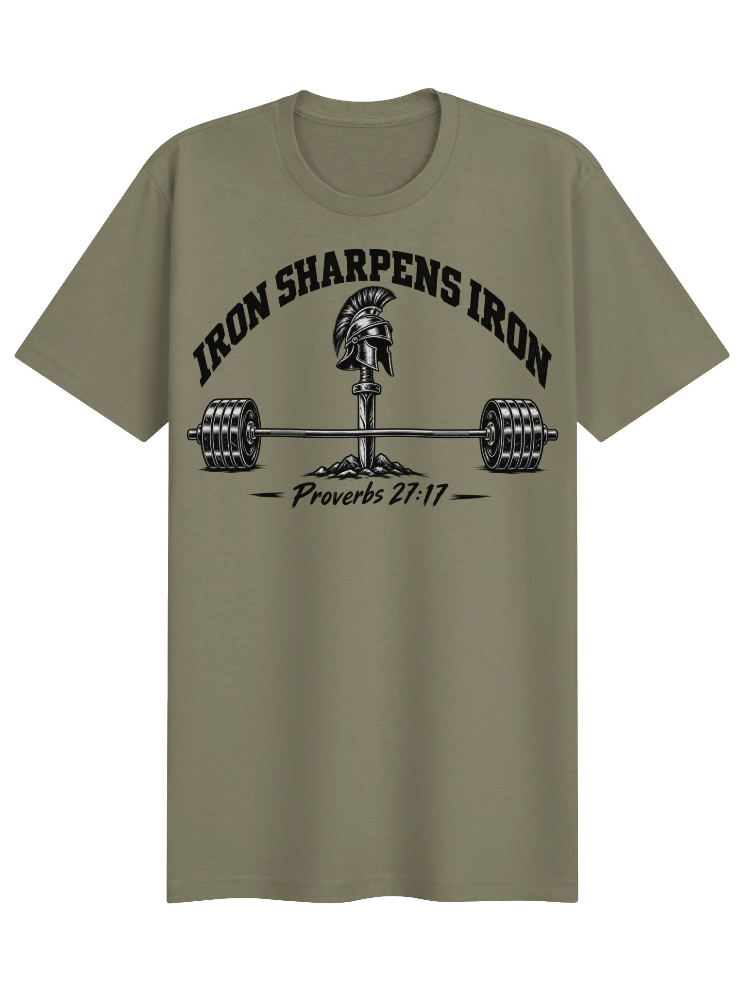 Iron Sharpens Iron Tee | Proverbs 27:17 product image (21)