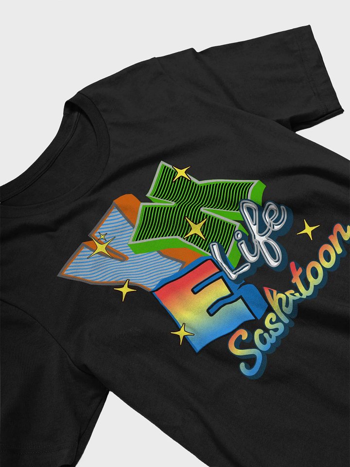 YXE Life Saskatoon Vibrant Graphic T-Shirt product image (2)