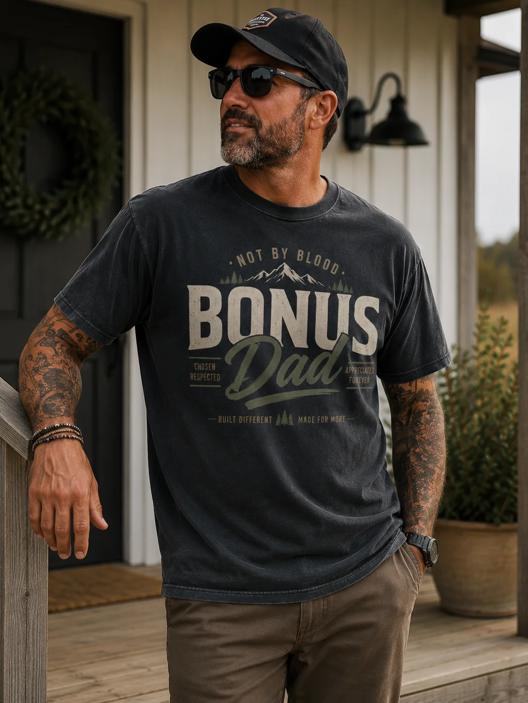Bonus Dad Vintage Quote Tee product image (1)