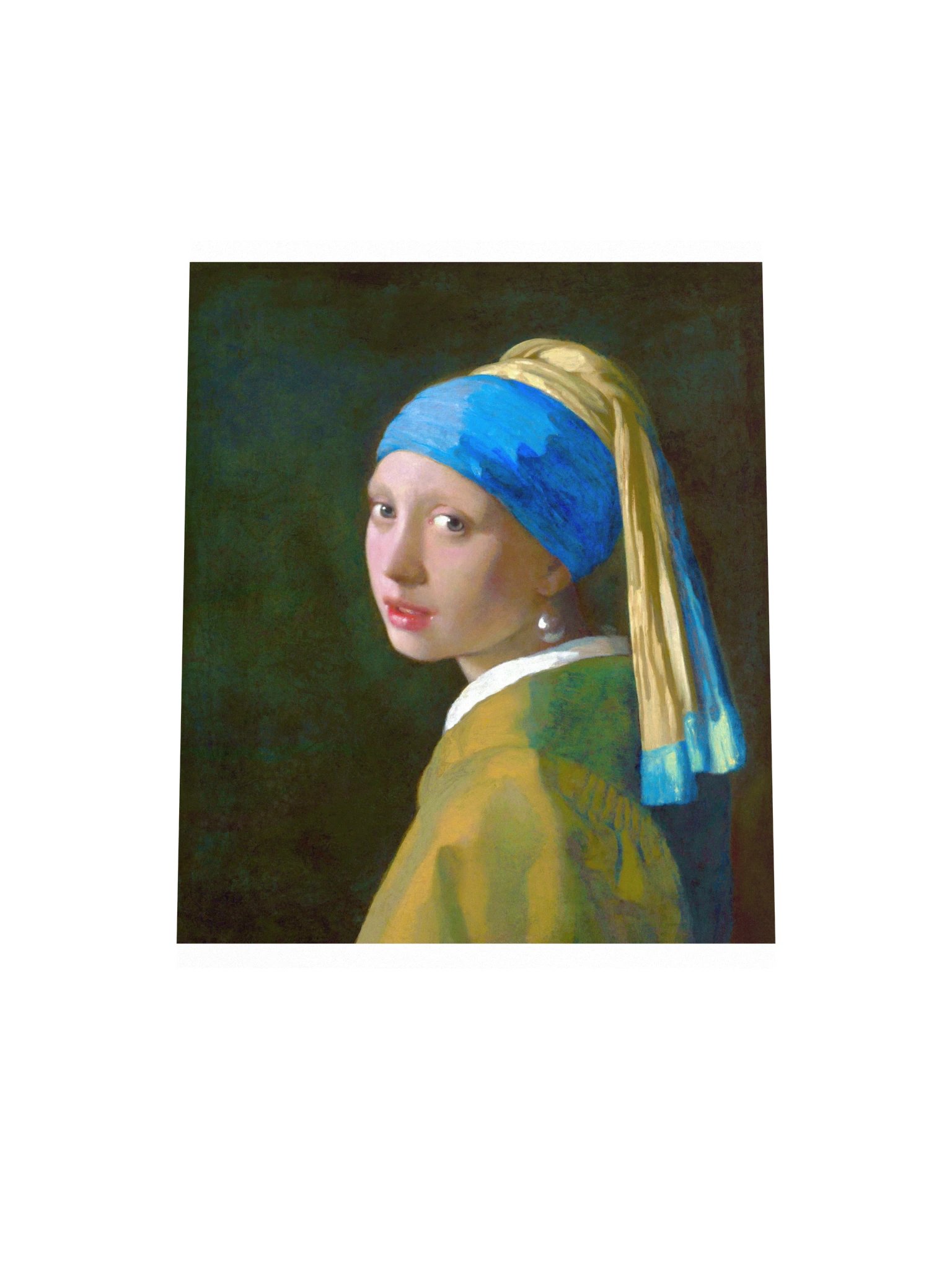 Girl with a Pearl Earring — Medium Poster product image (4)