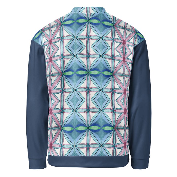 "4Corners" on Bomber Jacket (blue accents) product image (2)