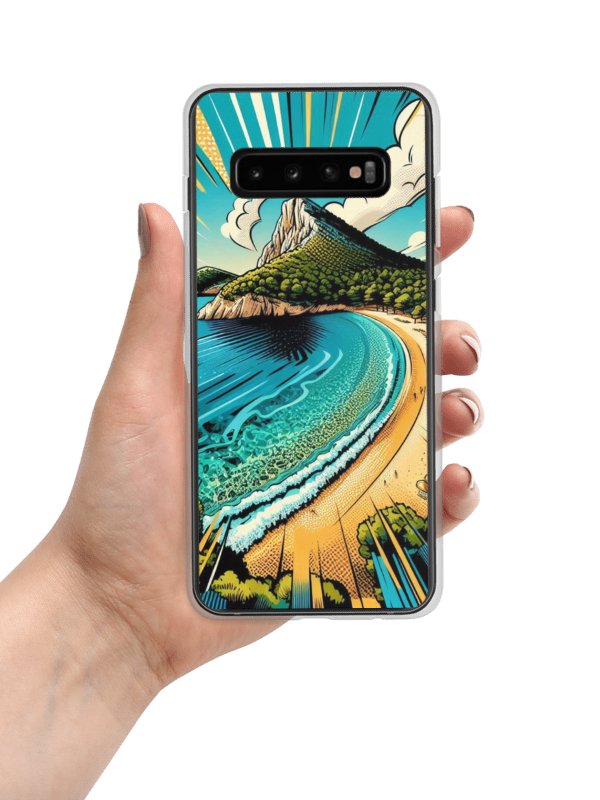 Tropical Paradise Samsung® Clear Case | AI Design product image (7)