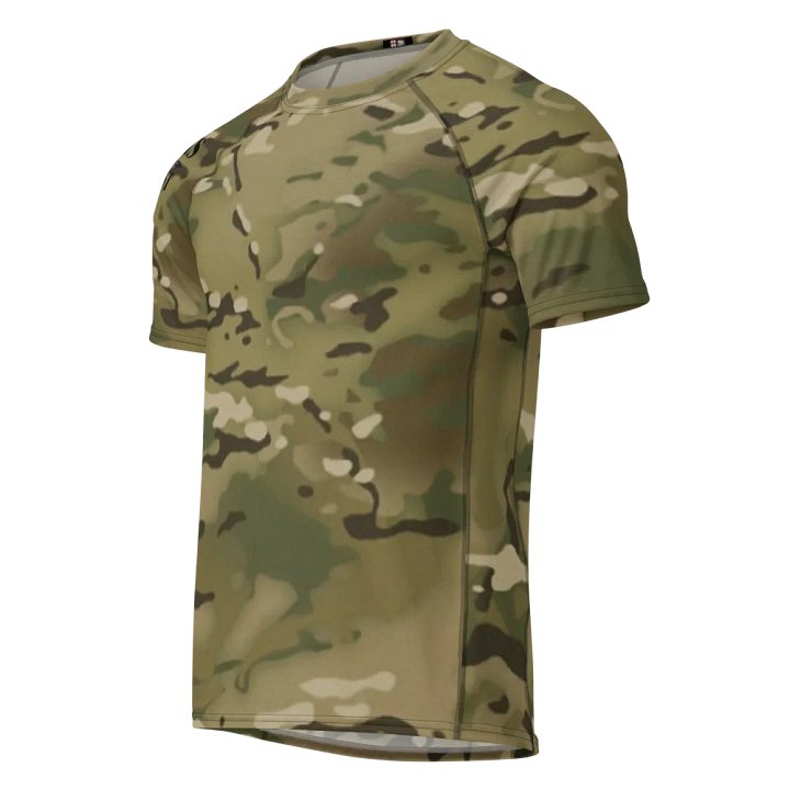 Faithful Camo: Men's Short Sleeve Rash Guard - Multicam product image (1)