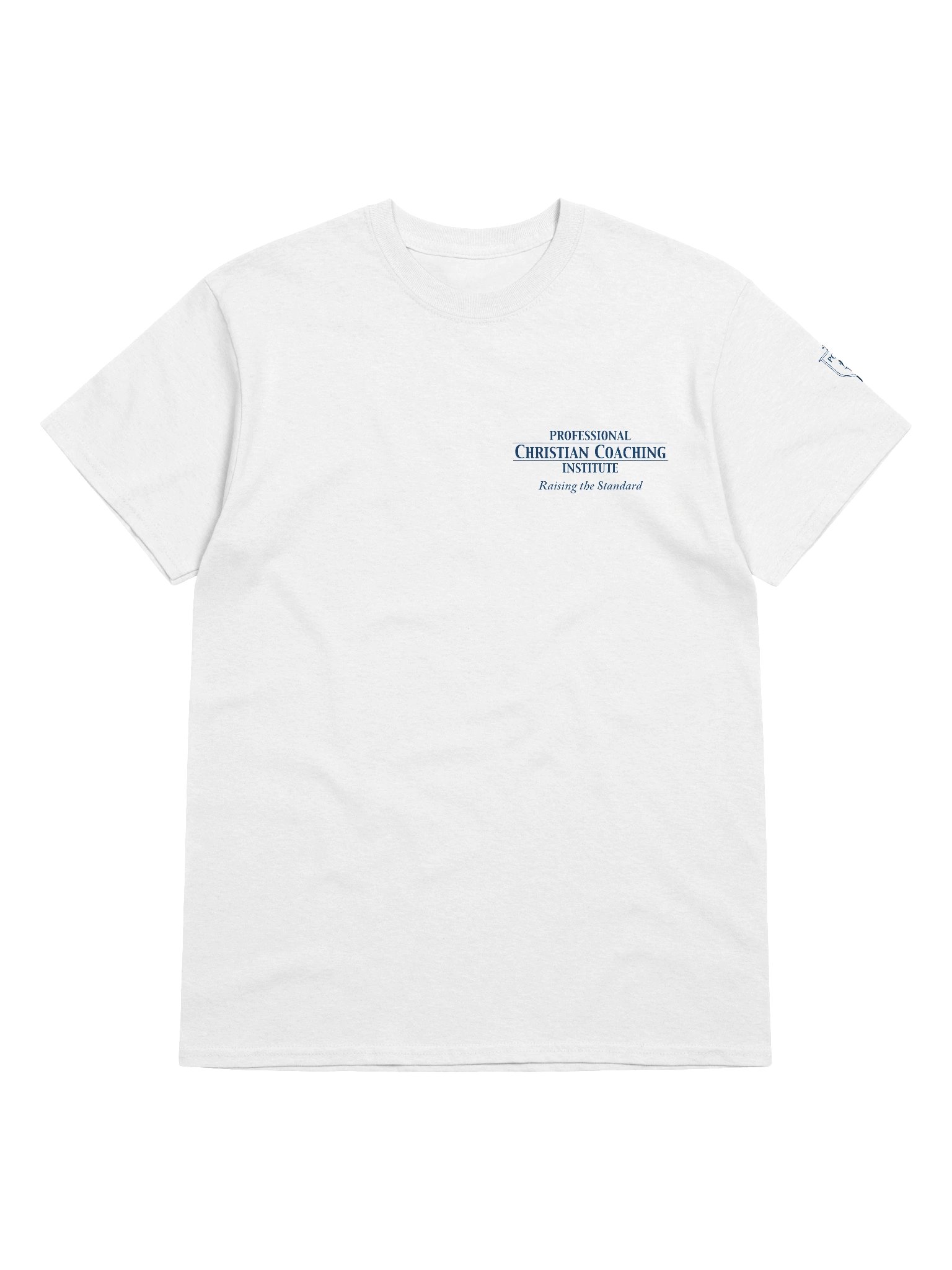 White PCCI Logo T-Shirt product image (5)