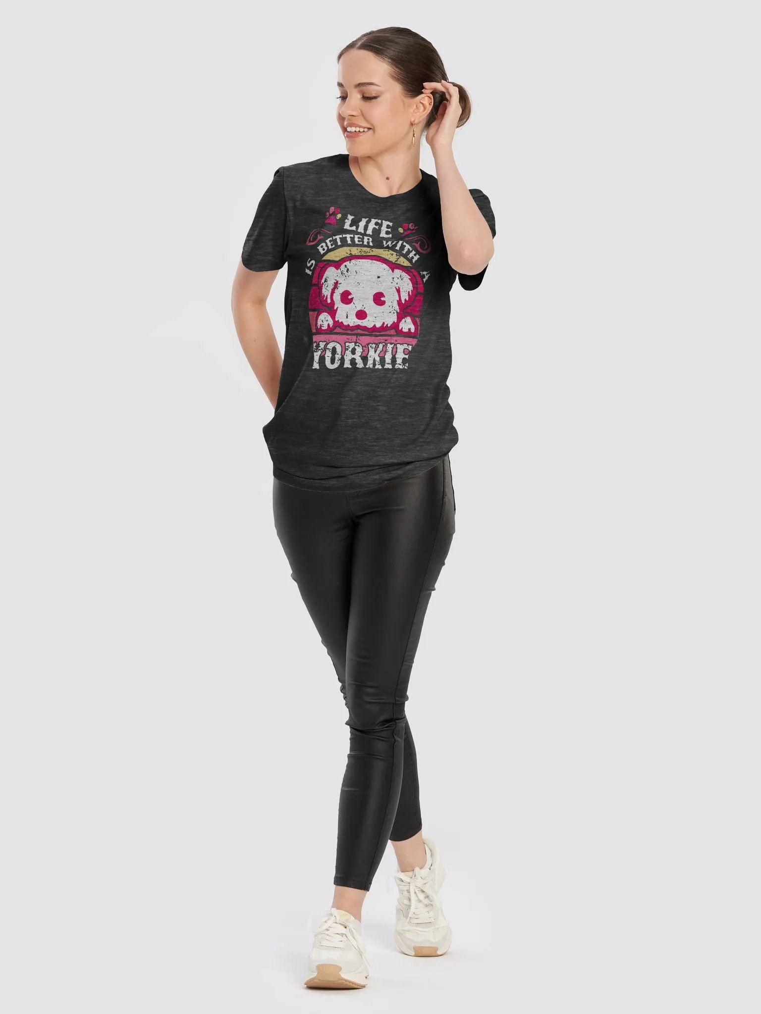 Yorkie Life Premium T-shirt product image (10)
