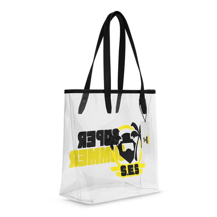 S.E.S Super Summer 26 - Yellow Logo Clear Beach Bag product image (2)
