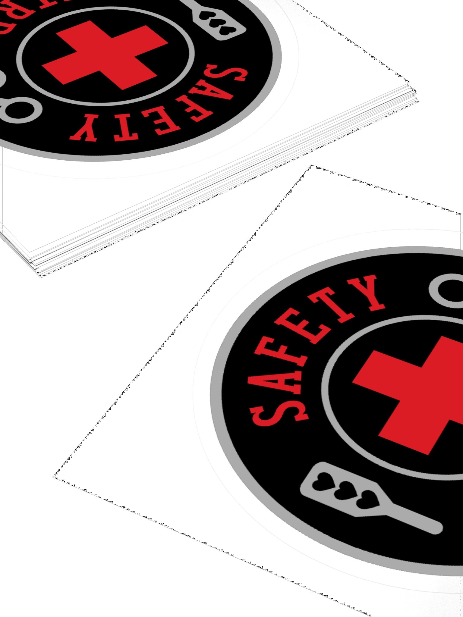 Safety Third - Round Sticker product image (12)