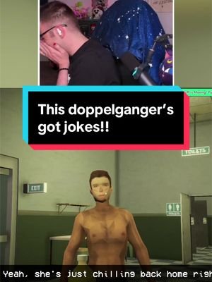 “She’s just chilling at home” is WILD 💀 (Game: Shift at Midnight) #horrorgame #gamingclips #gamingontiktok #indiegames 