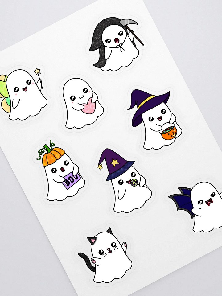 Ghostie Group Sticker Sheet product image (1)