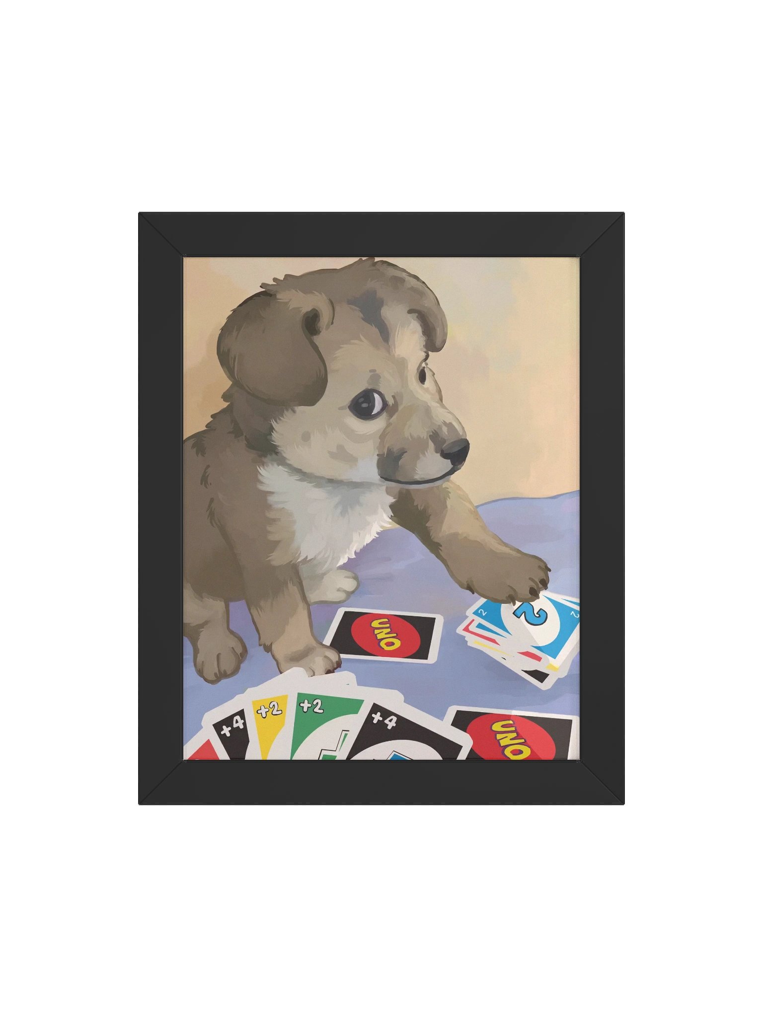 Card game framed poster product image (4)