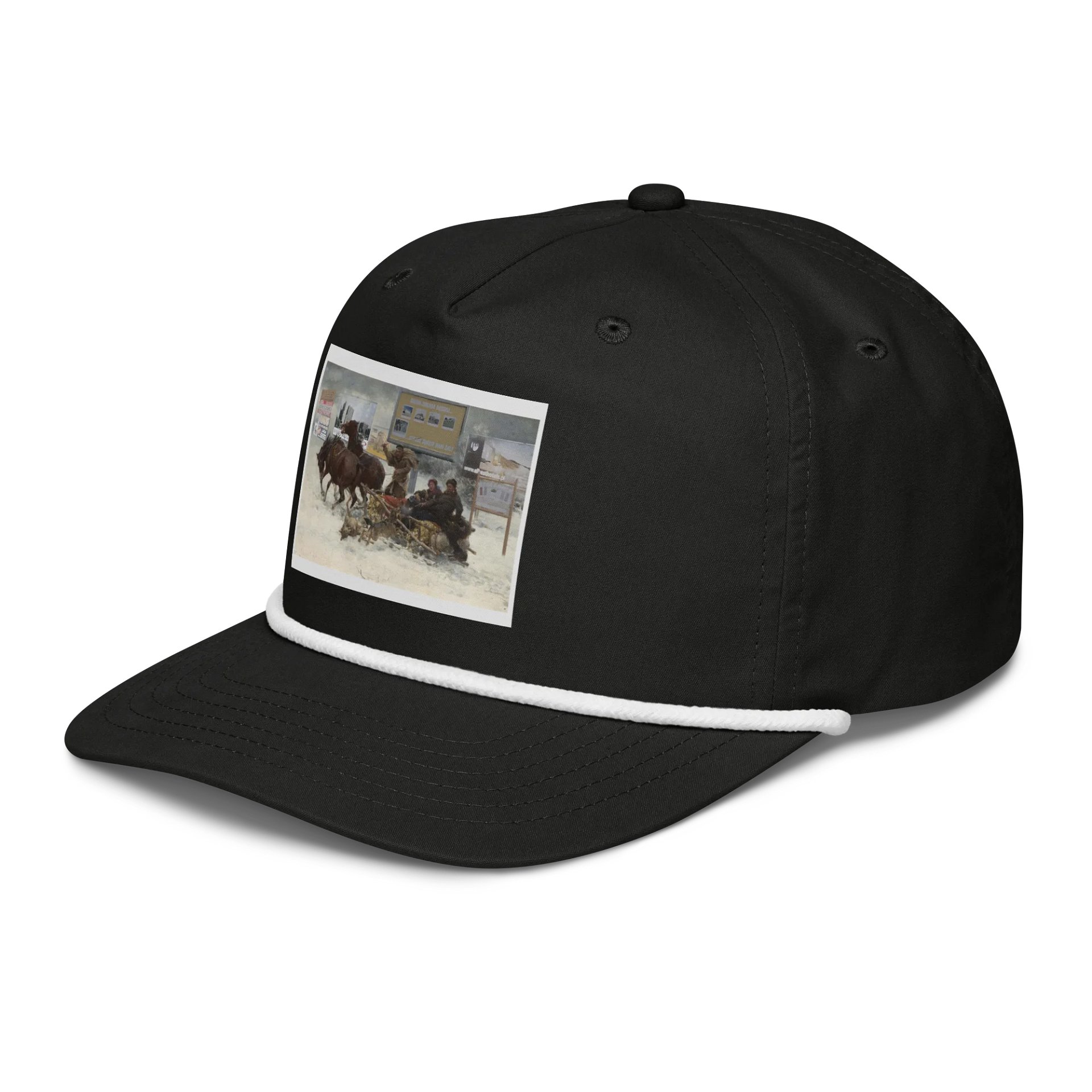Winter Wonderland Golf Rope Cap product image (3)