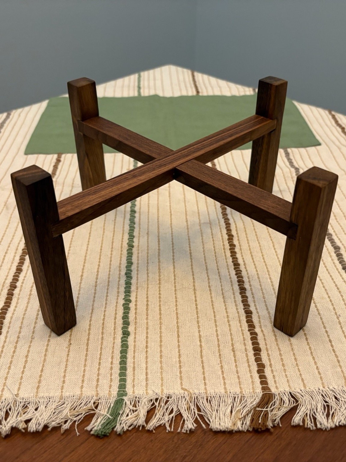 Walnut Plant Stand product image (1)