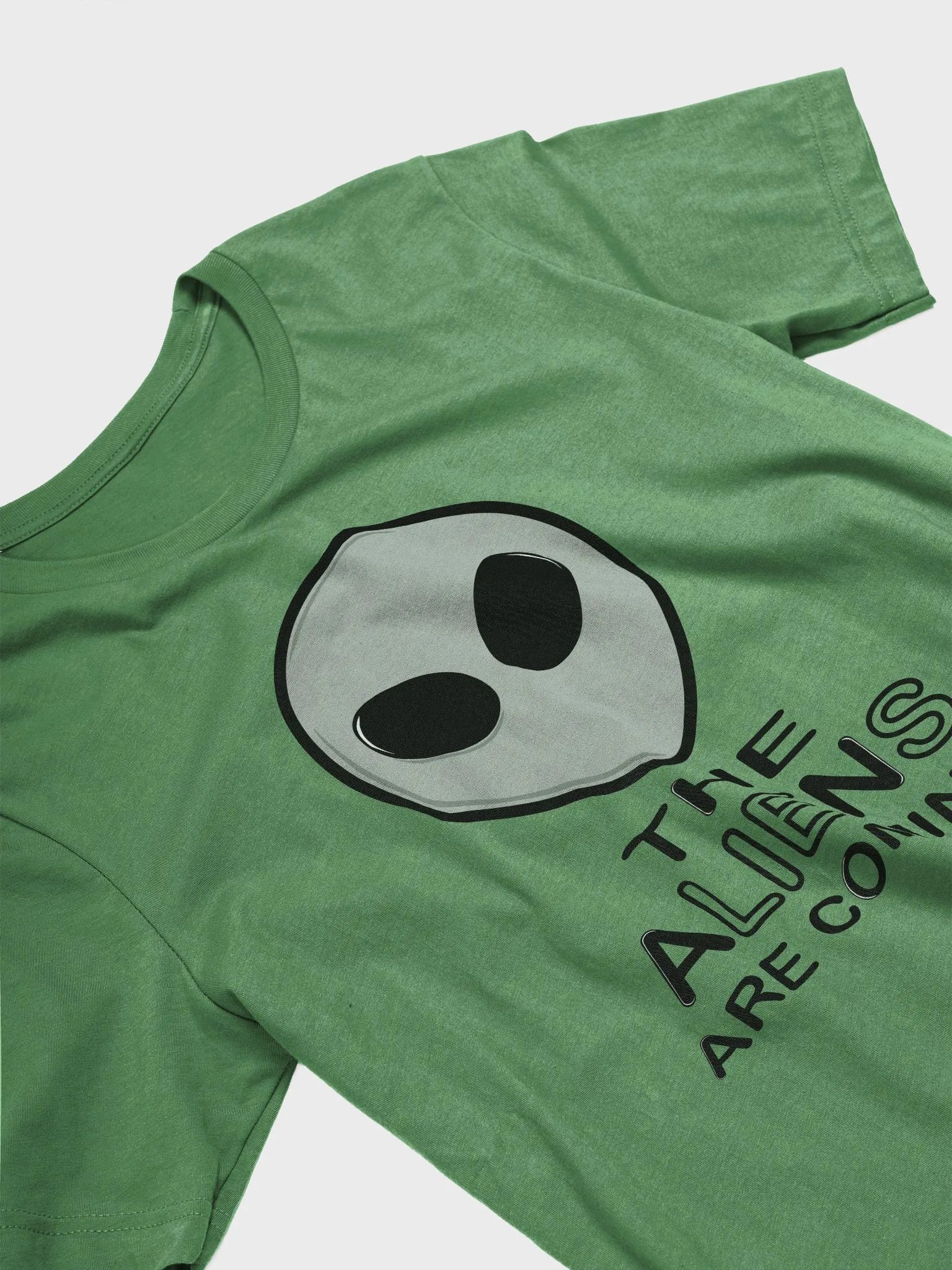 The Aliens Are Coming! - Bella+Canvas Supersoft T-Shirt product image (2)
