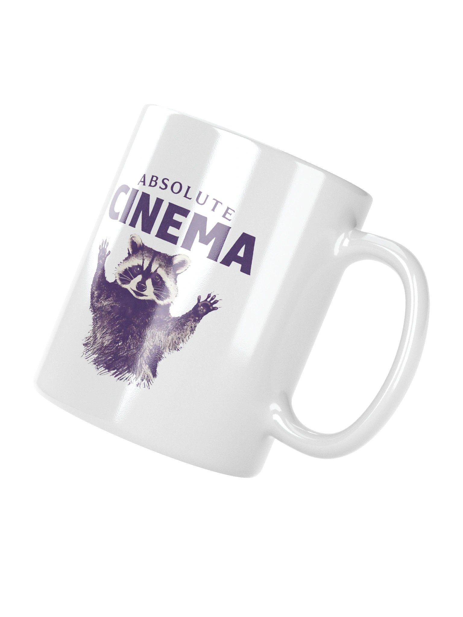 Absolute Cinema Raccoon Meme Graphic Coffee Mug product image (8)